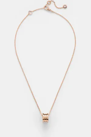 Bvlgari B.zero1 18kt rose necklace