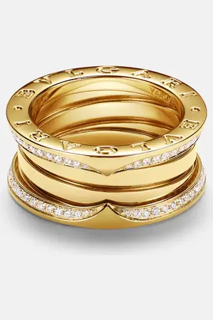 Bvlgari B.zero1 18kt ring with diamonds