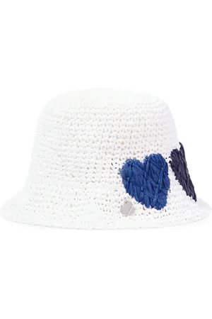 MONNALISA Straw bucket hat