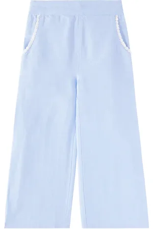 Louise Misha Flor cotton chambray pants