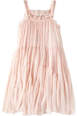 Chloé ChloÃ© Kids Ruffled silk dress