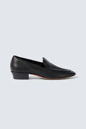 The Row Hereditas leather loafers