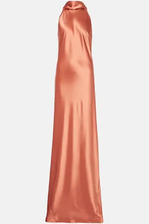 GALVAN Sienna satin gown