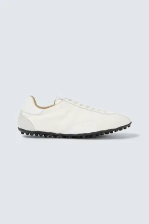 Maison Margiela Sprinters leather-trimmed sneakers
