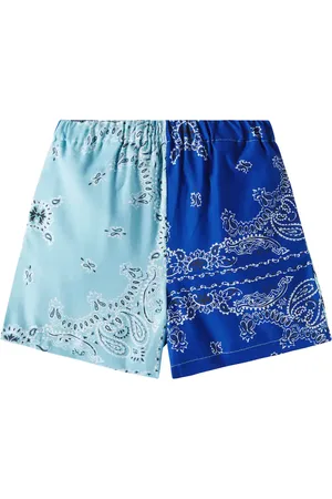 The New Society Mileto bandana cotton Bermuda shorts