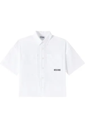 Moschino Teddy Bear cotton-blend shirt