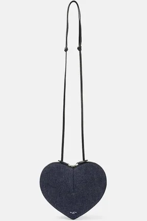 Alaïa AlaÃ¯a Le CÅur denim shoulder bag