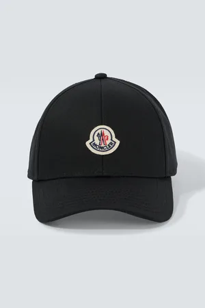 Moncler Logo cotton gabardine baseball cap