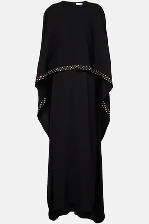 Stella McCartney Embellished caped maxi dress