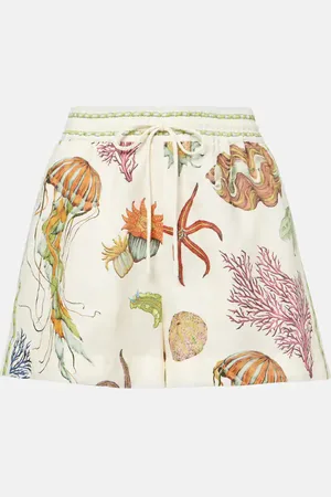 ALÉMAIS AlÃ©mais Sea linen shorts