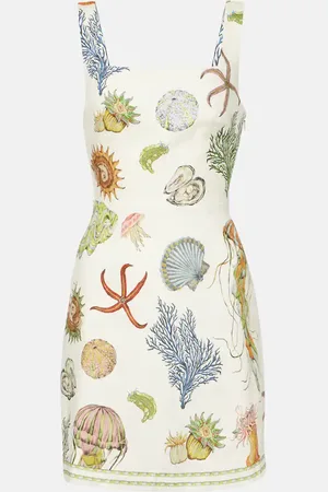 ALÉMAIS AlÃ©mais Sea linen minidress