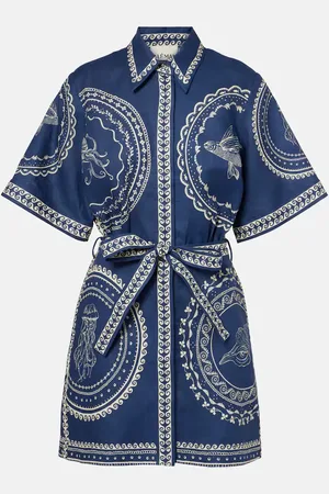 ALÉMAIS AlÃ©mais Oceane linen minidress