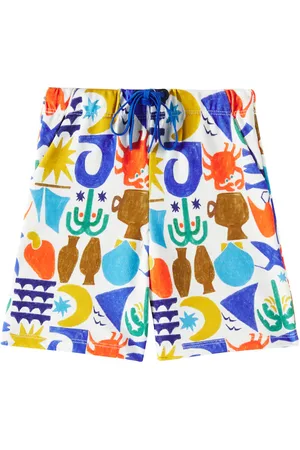 FÁBULA FÃ¡bula Printed cotton Bermuda shorts