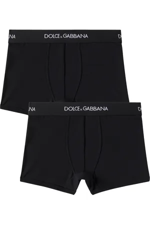 Dolce & Gabbana Set of 2 logo cotton-blend briefs