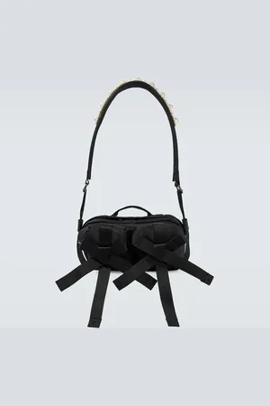 Simone Rocha Faux pearl-embellished crossbody bag