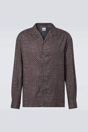 Brunello Cucinelli Printed cotton shirt