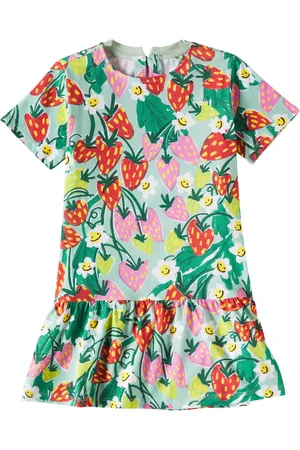Stella McCartney Printed cotton jersey dress