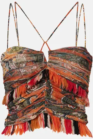 Isabel Marant Darlene printed top