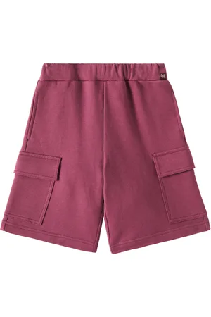 Il gufo Cotton jersey cargo shorts