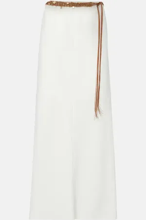 XU ZHI Jersey maxi skirt
