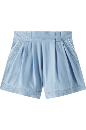 Chloé ChloÃ© Kids Denim Bermuda shorts