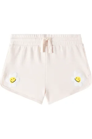Stella McCartney Patch-appliquÃ© cotton jersey shorts
