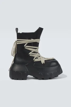 Rick Owens Megalace Mega Tractor lace-up boots