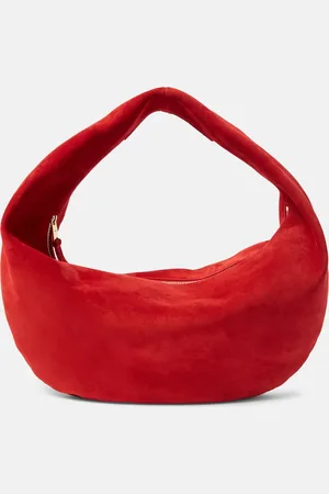 Khaite Olivia Medium suede shoulder bag