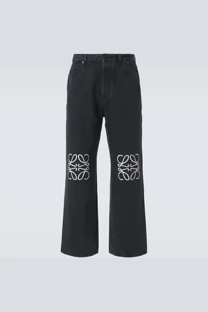 Loewe Anagram wide-leg jeans