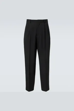 The Row Silas wool gabardine straight pants