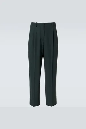 The Row Silas wool-blend straight pants