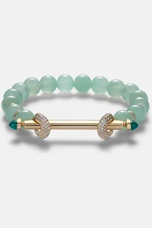 Ananya Chakra 18kt gold bracelet with gemstones