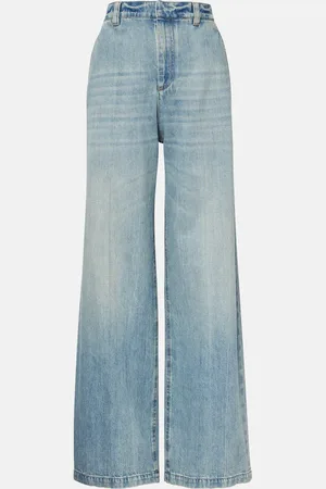 Brunello Cucinelli Low Slung Monili wide-leg jeans