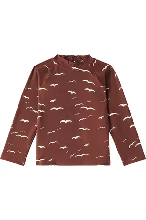 Mini Rodini Seagull rashguard top