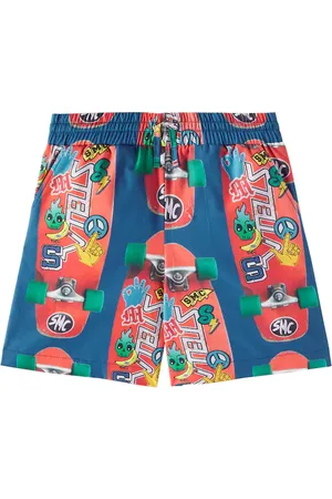 Stella McCartney Printed cotton shorts