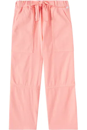 Il gufo Cotton gabardine palazzo pants