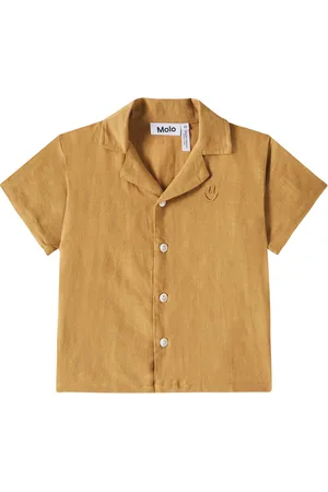 Molo Baby Eyou linen and cotton shirt