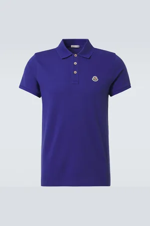 Moncler Logo cotton polo shirt