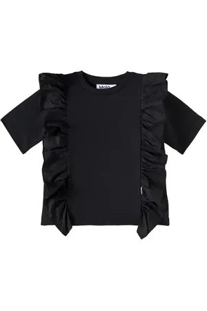 Molo Riva ruffled cotton blouse