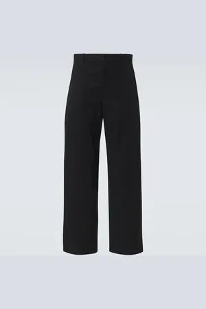 Loewe Cotton and silk cargo pants