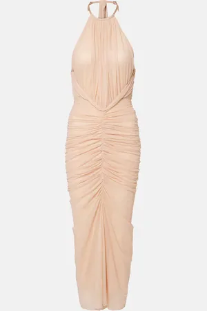 MUGLER Ruched gown