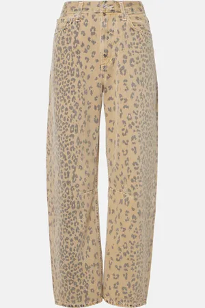 Citizens of Humanity Miro printed barrel-leg jeans