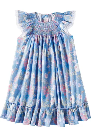 La Coqueta Dhalia smocked cotton dress