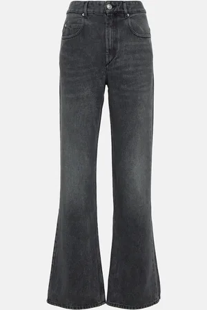 Isabel Marant Belvira mid-rise straight jeans
