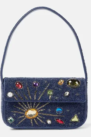 Staud Tommy beaded shoulder bag