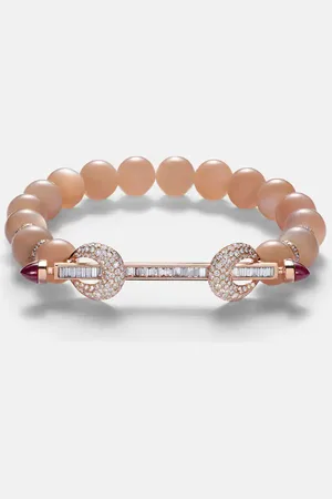 Ananya Chakra 18kt rose gold bracelet with gemstones