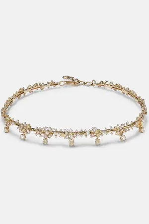 Ananya 18kt choker with diamonds