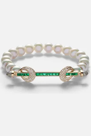 Ananya Chakra 18kt bracelet with gemstones