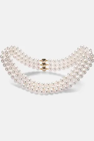 BUCHERER FINE JEWELLERY Grace 18kt gold necklace with pearls