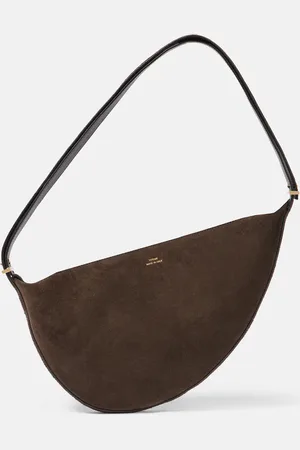 Totême Scooped suede shoulder bag